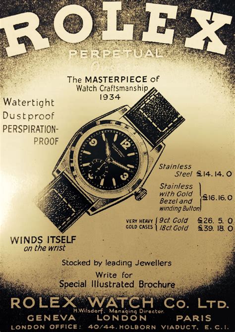 vintage watch advertising examples.